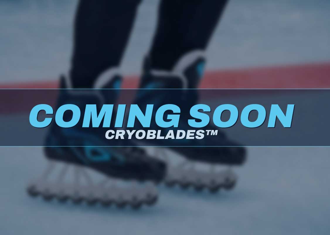 CryoBlades synthetic ice skate product close-up