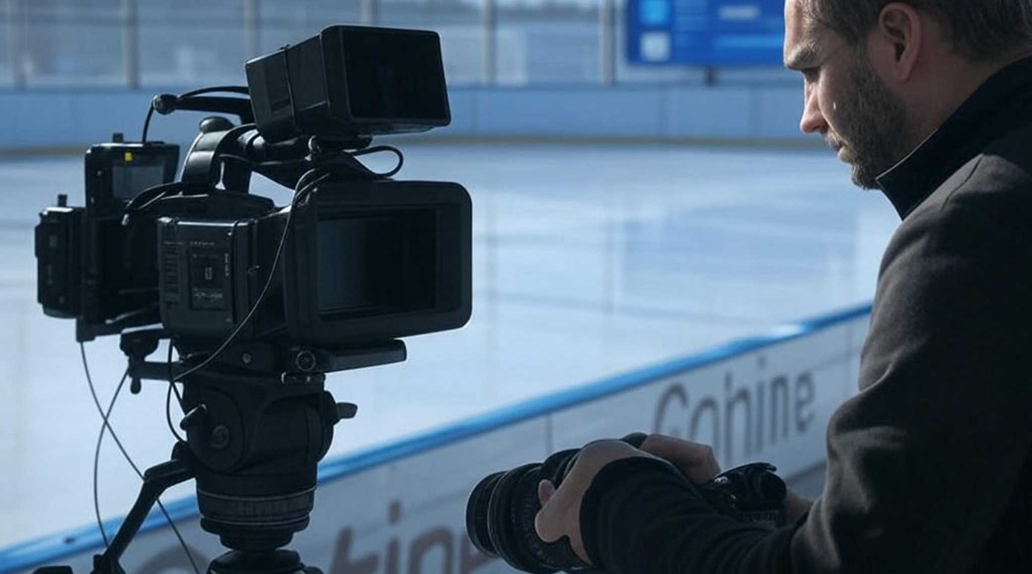 Rink manager using the Ice Sheets CRM and scheduling app